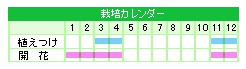 栽培カレンダー