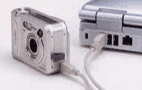 パソコンとデジタルカメラを USBコネクタ で接続して移動する方法